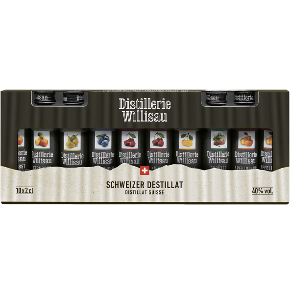 Distillerie Willisau - Stange assortiert 10 x 2cl